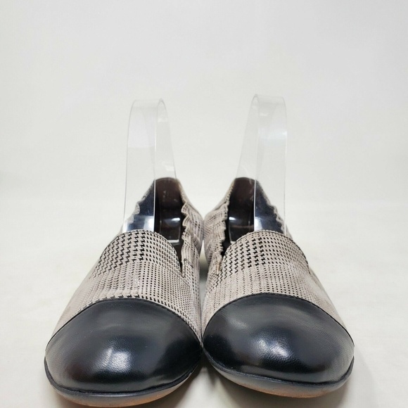 AGL ATTILIO GIUSTI LEOMBRUNI LEATHER CAP FLATS 8 - Picture 3 of 11